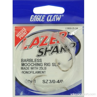 Eagle Claw,Terminal Tackle,Fish Hooks,Barbless Mooching Rig 551368661